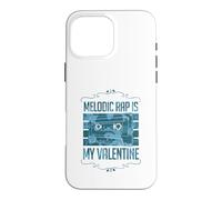 Le Rap mélodique est Mon Amour de cœur drôle pour la Saint-Valentin Coque pour iPhone 16 Pro Max