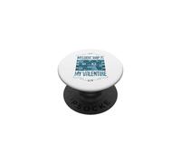 Le Rap mélodique est Mon Amour de cœur drôle pour la Saint-Valentin PopSockets PopGrip Adhésif