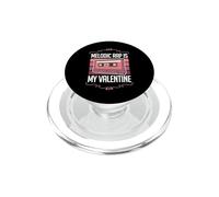 Le Rap mélodique est Mon Amour de cœur drôle pour la Saint-Valentin PopSockets PopGrip pour MagSafe