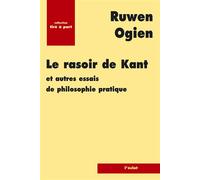Le Rasoir de Kant et autres essais de philosophie pratique – Eclat