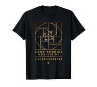 Le ratio de Fibonacci Le nombre d'or (nombres de Fibonacci Phi) T-Shirt