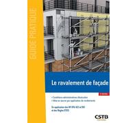 Le ravalement de façade Par application de revêtements - François Virolleaud - Cstb - broché - Monographie