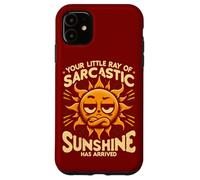 Le Rayon de Soleil Sarcastique de Morning People est arrivé : Le Sarcasme Coque pour iPhone 11