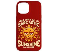 Le Rayon de Soleil Sarcastique de Morning People est arrivé : Le Sarcasme Coque pour iPhone 15