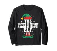 Le réalisateur de Therapy Elf Funny Christmas Matching Manche Longue
