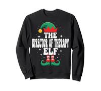 Le réalisateur de Therapy Elf Funny Christmas Matching Sweatshirt
