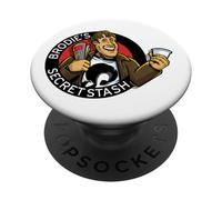 Le Reboot de Stash Secret de Kevin Smith Jay et Silent Bob Brodie PopSockets PopGrip Adhésif