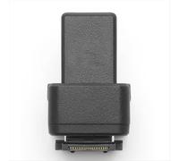 Le récepteur Mic 2 est connecté à l'interface griffe flash MI de l'adaptateur pour caméra Mic 2.