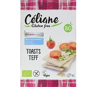 Le recettes de céliane Toasts Teff 200 g - Lot de 4