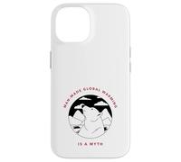 Le réchauffement Climatique Artificiel est Un Mythe (Graphique Ours Polaire) Coque pour iPhone 14