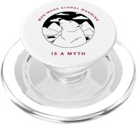 Le réchauffement Climatique Artificiel est Un Mythe (Graphique Ours Polaire) PopSockets PopGrip pour MagSafe