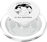 Le réchauffement Climatique est Tout Naturel (Graphique Ours Polaire) PopSockets PopGrip pour MagSafe