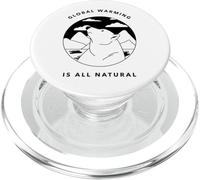 Le réchauffement Climatique est Tout Naturel (Graphique Ours Polaire) PopSockets PopGrip pour MagSafe