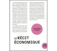 Le récit économique - Alexandre Péraud - Le Bord De L'eau Eds - broché - Etude