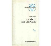Louis Marin – Le récit est un piège – Livre