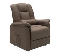 Le Réconfort - Grande taille - Supérieure à 1m75, Marron - Cuir - Réconfort