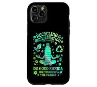 Le Recyclage, C'est la réincarnation pour Les Objets Chemise Verte Eco Karma Coque pour iPhone 11 Pro