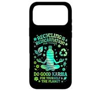 Le Recyclage, C'est la réincarnation pour Les Objets Chemise Verte Eco Karma Coque pour iPhone 17 Pro Max