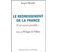 Le redressement de la France Philippe De Villiers (Préface)
