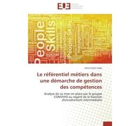 Le référentiel métiers dans une démarche de gestion des compétences - Judes-A - Universitaires Europeennes - broché - Essai