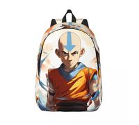 Le regard d'Aang pour les adolescents, les sacs d'ecole, les sacs à dos en toile Avatar le dernier maître de l'air, pour le primaire, le lycée, l'université, les voyages Noir