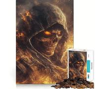 Le Regard de la Faucheuse Infernale Puzzle de 1000 pièces pour Adolescents Jeu de logique Stimulant Détente et clarté Cadeau d'anniversaire Surprise 38x52cm