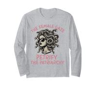 Le Regard féminin pétrifie Le patriarcat Medusa féminisit Manche Longue