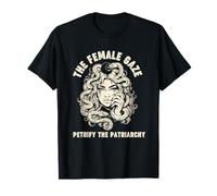 Le Regard féminin pétrifie Le patriarcat Méduse féministe T-Shirt