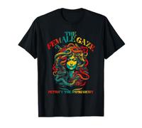 Le regard féminin Petrify The Patriarchy Medusa T-Shirt