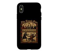 Le Regard féminin Ritterduell Koeniginnen Buhurt Hema LARP Coque pour iPhone X/XS