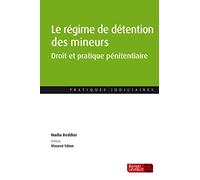 Le régime de détention des mineurs Nadia Beddiar (Auteur), Vincent Tchen (Préface)