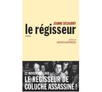 Le régisseur - Jeanne Desaubry - Archipel Eds De L' - broché - Roman