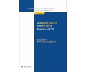 Le règlement européen sur l'IA et au-delà - Quel encadrement de l'IA ?