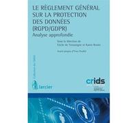 Le réglement général sur la protection des données Cécile de Terwangne (Directeur éditorial), Karen Rosier (Directeur éditorial), Yves Poullet (Préface)