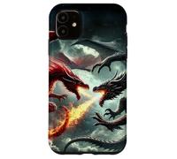 Le règne du feu - Le Choc des dragons cracheurs de feu Coque pour iPhone 11