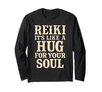 Le Reiki est comme un câlin pour votre âme équilibrée Chakra Reiki Manche Longue