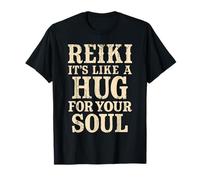 Le Reiki est comme un câlin pour votre âme équilibrée Chakra Reiki T-Shirt