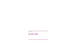 Le rein, récit - Maryse Borel - Books On Demand - broché - Guide