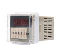 Le relais temporisé à affichage numérique DH48J est livré avec une base(AC110V)