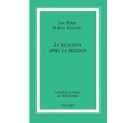 LE RELIGIEUX APRES LA RELIGION