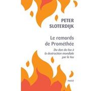 Le remords de Prométhée Peter Sloterdijk (Auteur), Olivier Mannoni (Traduction)