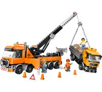 Le remorqueur avec grue pour poids lourd