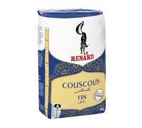 LE RENARD - Couscous Fin Onctueux à Texture Légère, Idéal Repas Savoureux et Rapides, 1 kg - Lot de 4