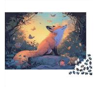 Le Renard de la Jungle Puzzle 1000 Pièces Puzzle pour Adulte Jeu EduLe chatif 1000 Pièces Puzzles pour Adultes EnfLes Fourmis 1000pcs (75x50cm)