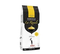 LE RENARD Semoule Extra-Fine 5 kg - Grain d’or au toucher soyeux, couleur jaune intense, texture ultra-fine pour des préparations légères et savoureuses - Lot de 2
