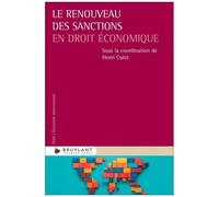Le Renouveau Des Sanctions En Droit Économique