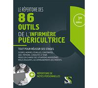 Le répertoire des 86 outils de l'infirmière puéricultrice