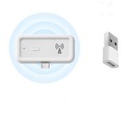Le Répéteur de Signal Intelligent pour Tuya ZigBee,Dispositif Domotique Intelligent d'extension d'Amplificateur de TypeC Fonctionne avec Le Hub de Passerelle ZigBee Smart Life (Répéteur + Adaptateur)