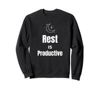 Le Repos est Une Motivation Productive pour Le Bien-être des Femmes Sweatshirt