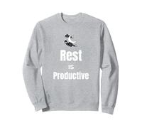 Le Repos est Une Motivation Productive pour Le Bien-être des Femmes Sweatshirt